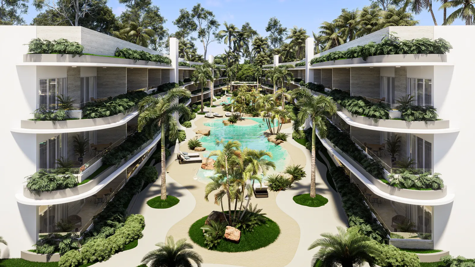 Render de Garden Paradise