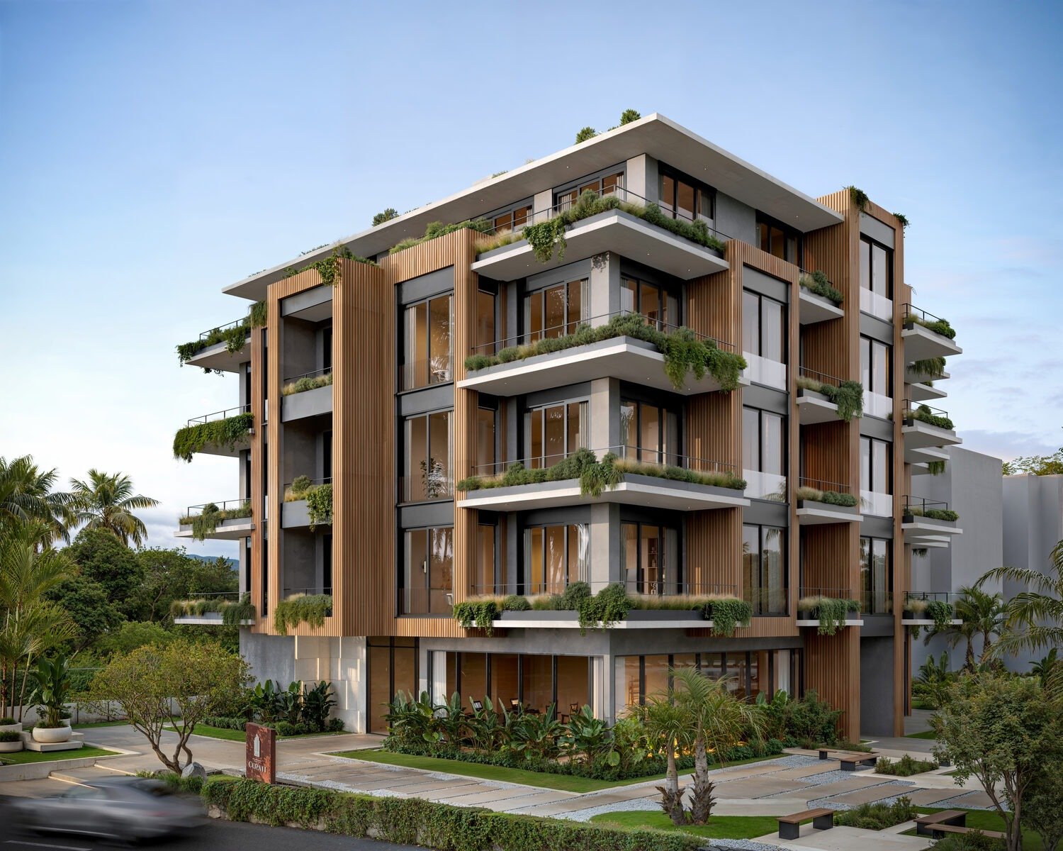Render oficial de Tracadero Green Palace