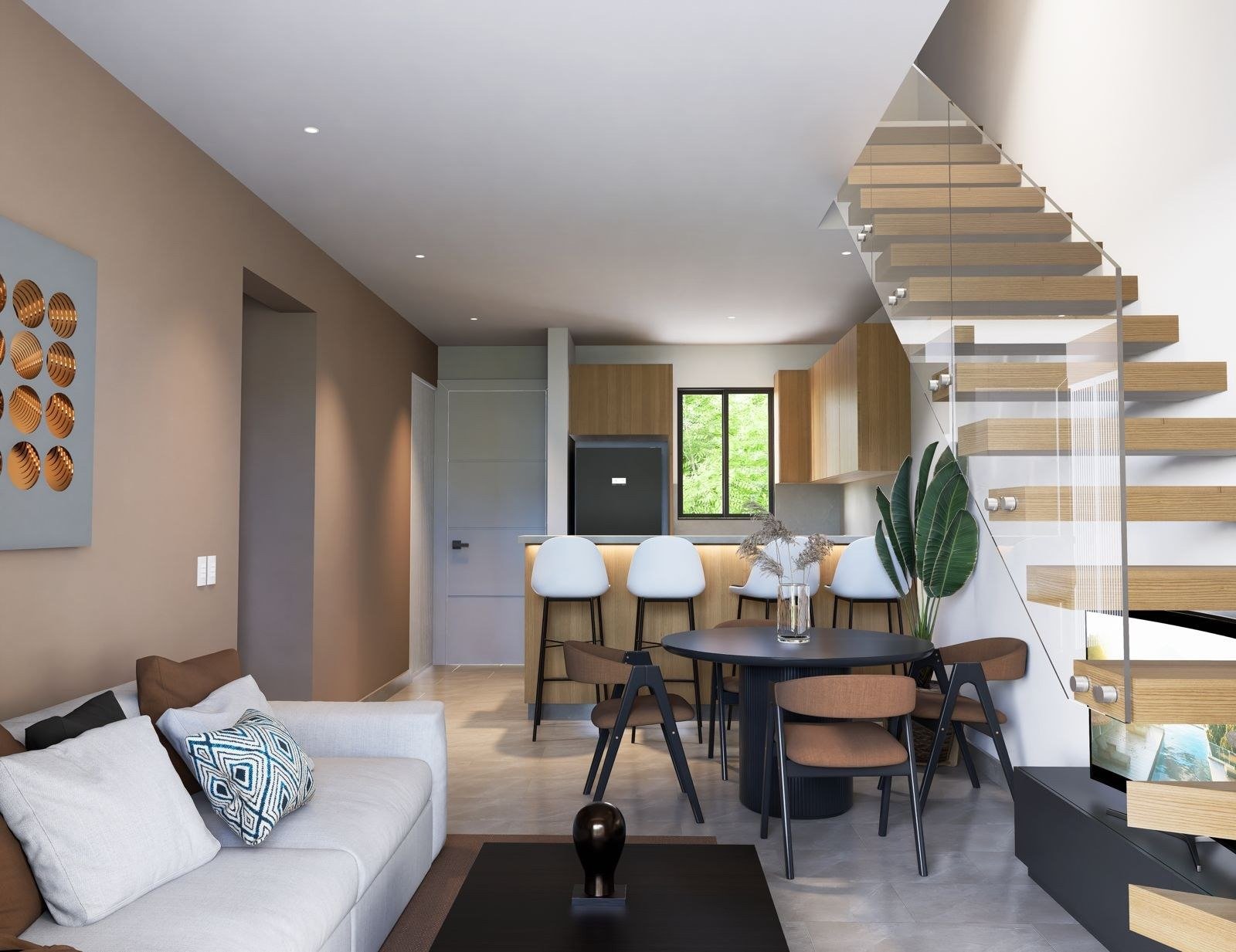 Render oficial de Marea Beach Condo · vista adicional 2